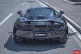 McLaren 720s 2018-2023 with Aftermarket Parts - 765lt Conversion Style Rear Bumper Vents Pre-preg Carbon Fiber / FRP from CMST Tuning